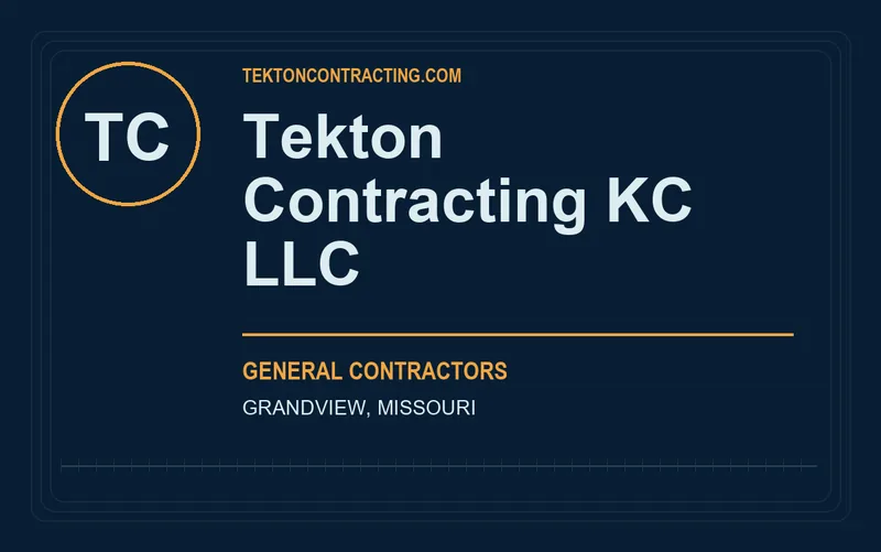 Tekton Contracting KC LLC in Grandview, Missouri