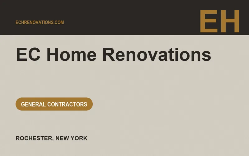 EC Home Renovations in Rochester, New York