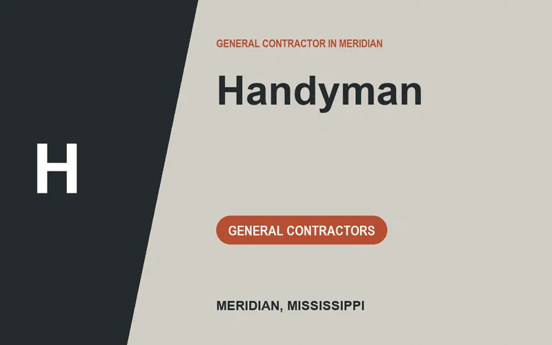 Handyman in Meridian, Mississippi