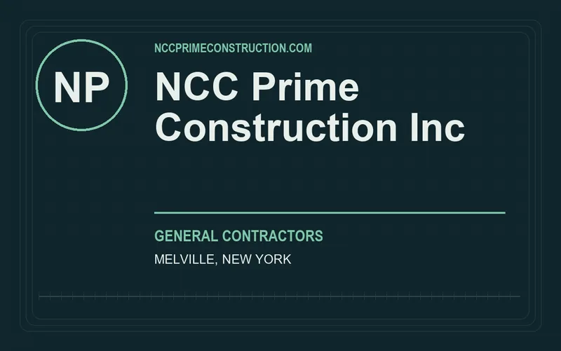 NCC Prime Construction Inc in Melville, New York