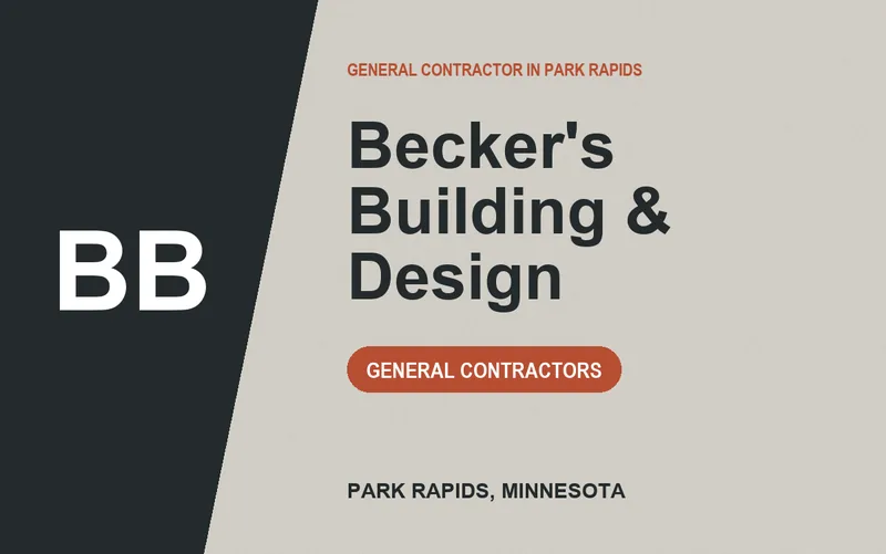 Becker's Building & Design in Park Rapids, Minnesota