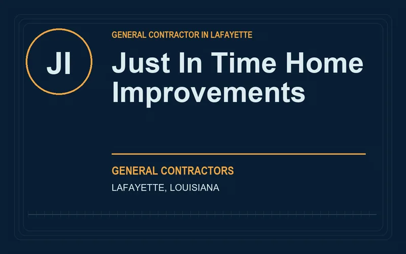 Just In Time Home Improvements in Lafayette, Louisiana