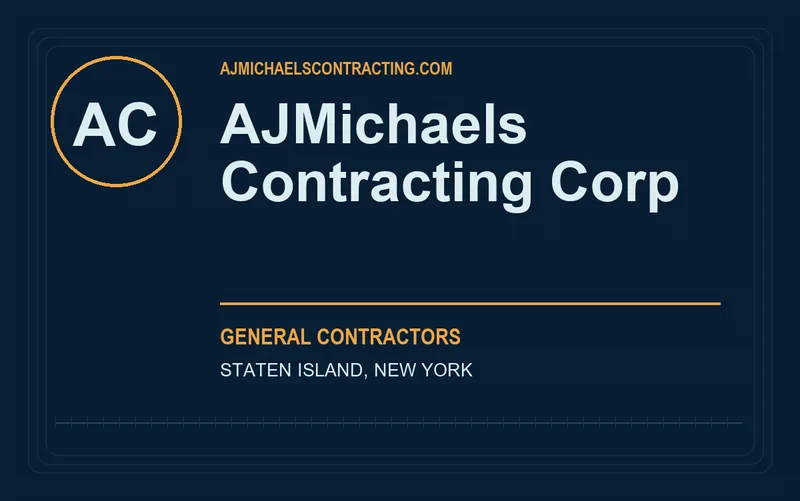 AJMichaels Contracting Corp in Staten Island, New York