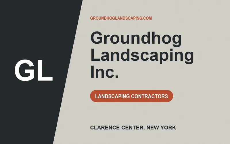 Groundhog Landscaping Inc. in Clarence Center, New York