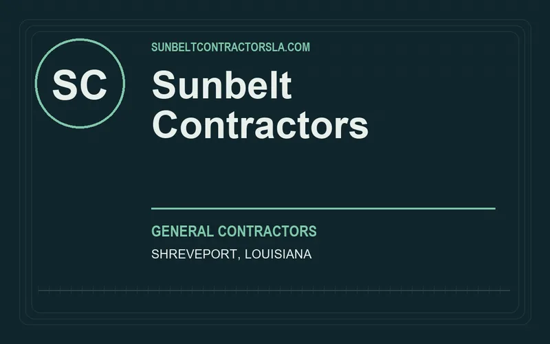 Sunbelt Contractors in Shreveport, Louisiana