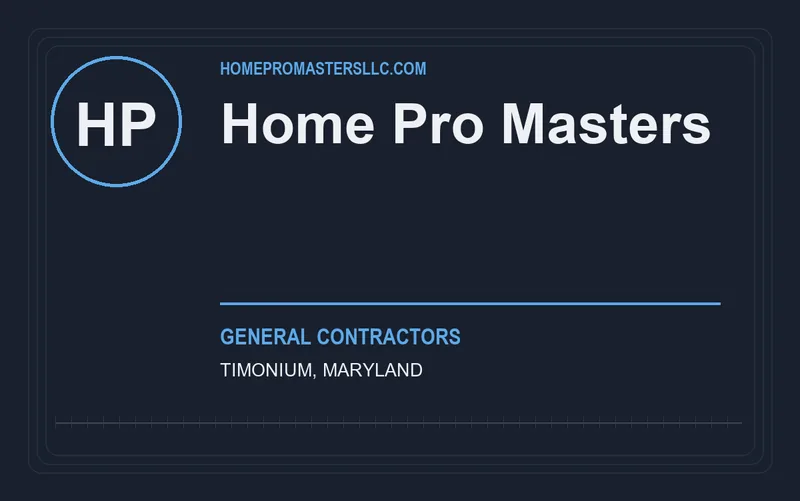 Home Pro Masters in Timonium, Maryland