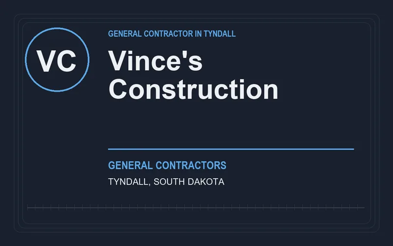 Vince's Construction in Tyndall, South Dakota