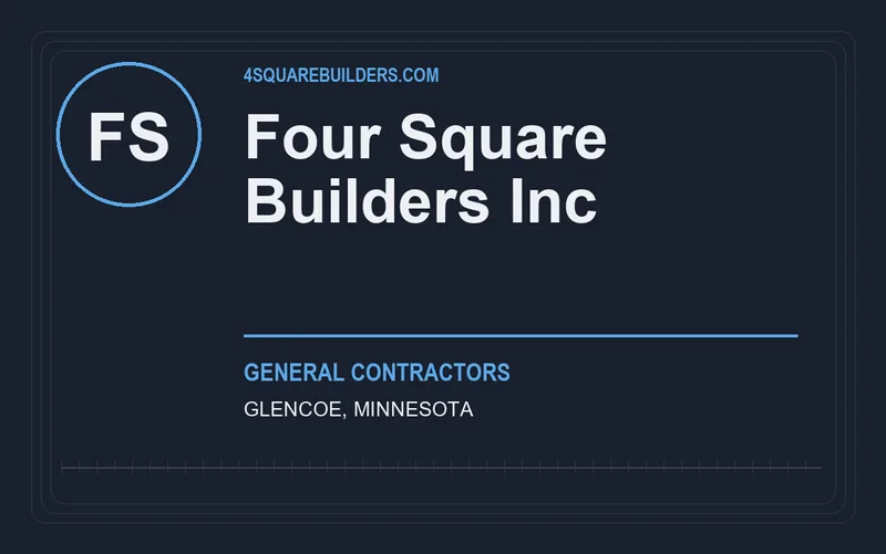Four Square Builders Inc in Glencoe, Minnesota