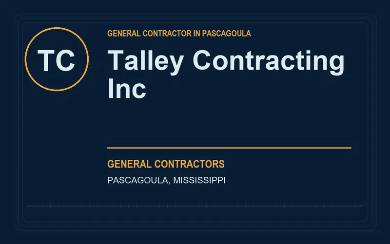 Talley Contracting Inc in Pascagoula, Mississippi