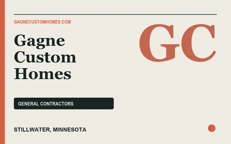 Gagne Custom Homes in Stillwater, Minnesota