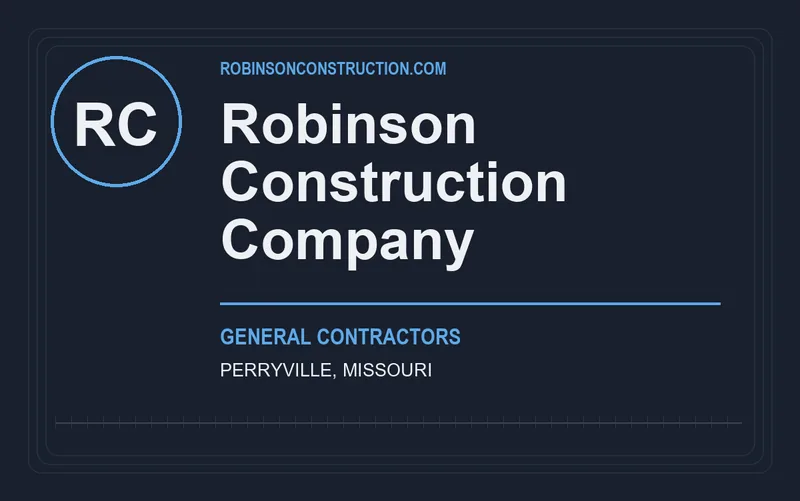 Robinson Construction Company in Perryville, Missouri