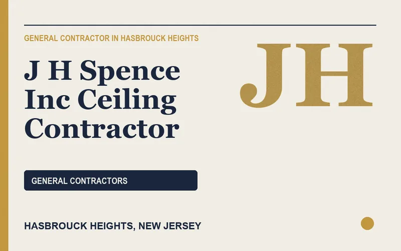 J H Spence Inc Ceiling Contractor in Hasbrouck Heights, New Jersey