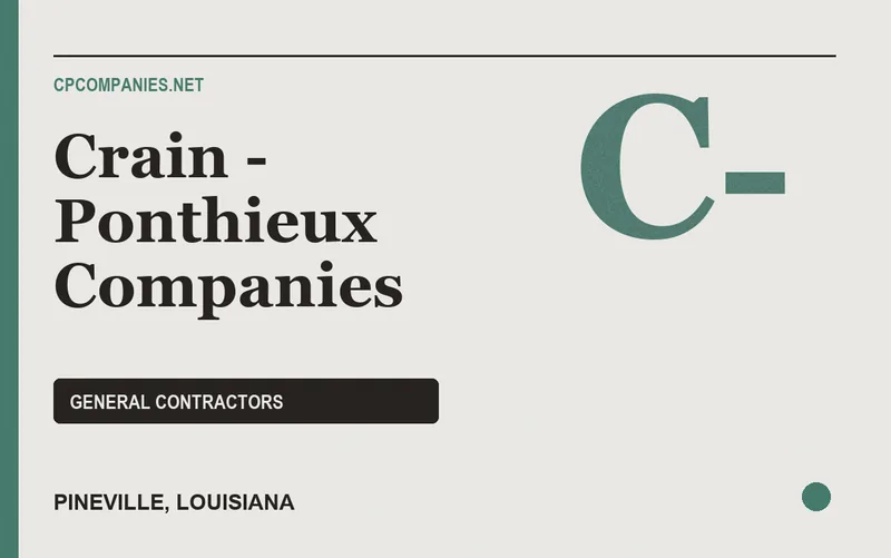 Crain - Ponthieux Companies in Pineville, Louisiana