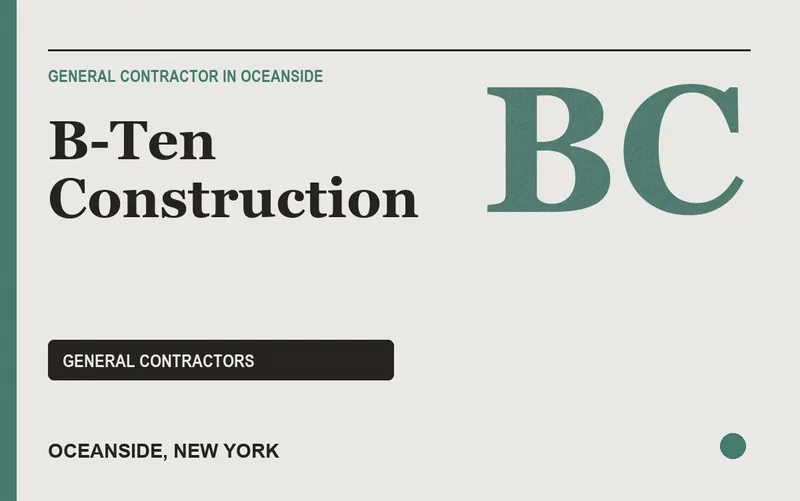 B-Ten Construction in Oceanside, New York
