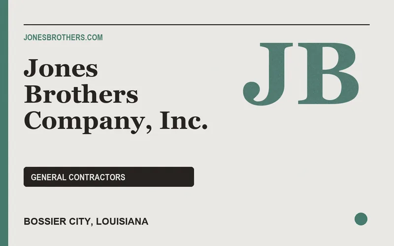 Jones Brothers Company, Inc. in Bossier City, Louisiana