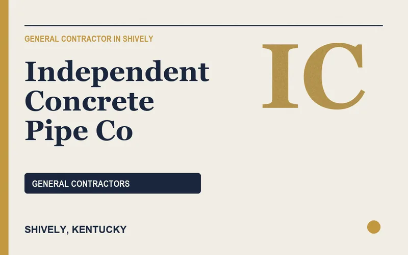 Independent Concrete Pipe Co in Shively, Kentucky