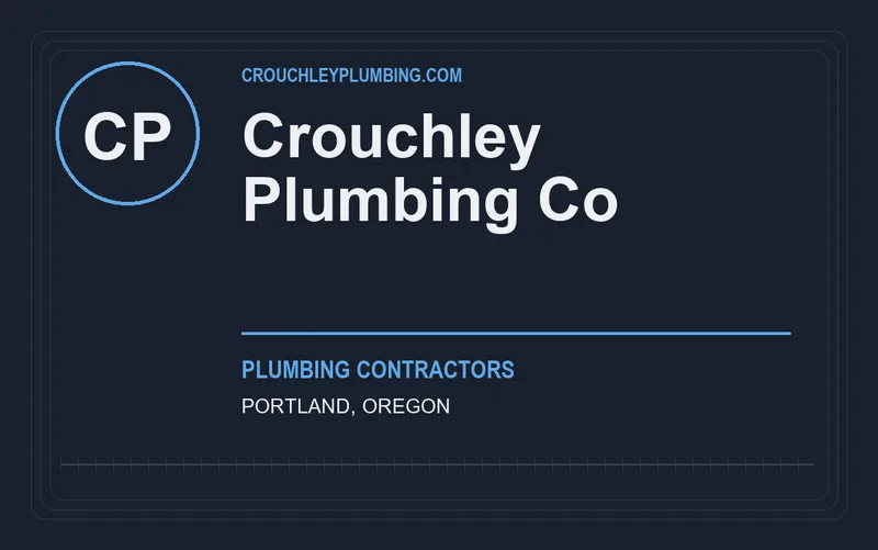 Crouchley Plumbing Co in Portland, Oregon