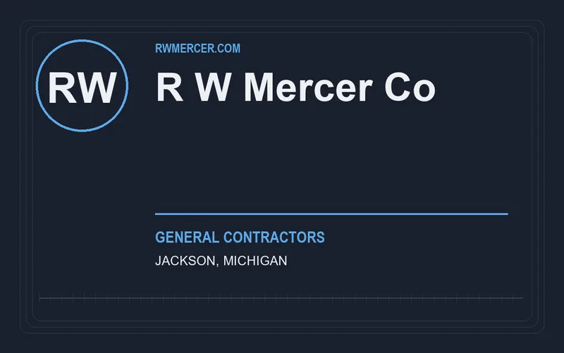 R W Mercer Co in Jackson, Michigan