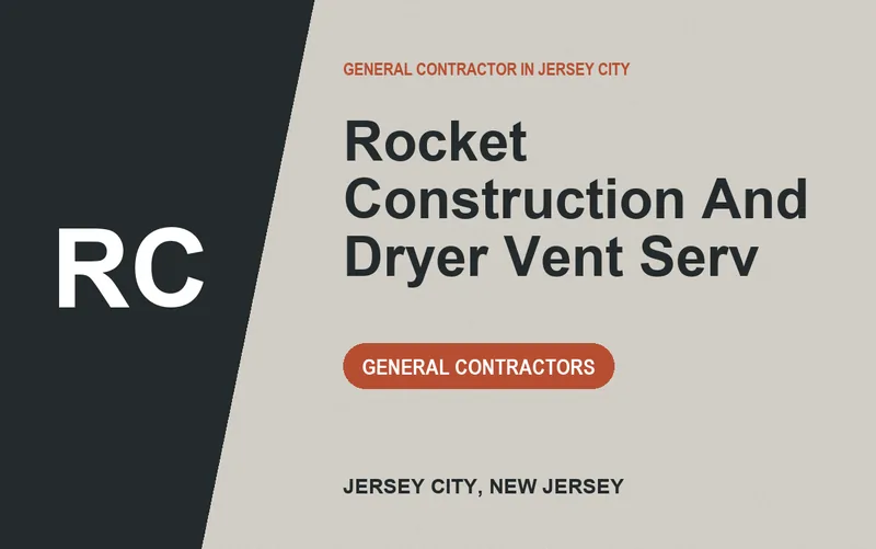 Rocket Construction And Dryer Vent Serv in Jersey City, New Jersey
