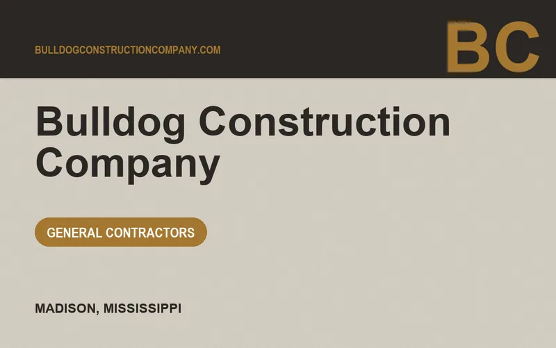 Bulldog Construction Company in Madison, Mississippi