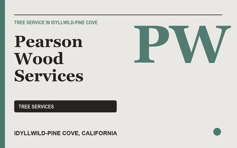 Pearson Wood Services in Idyllwild-Pine Cove, California