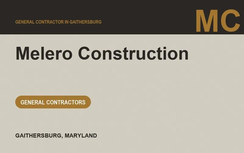 Melero Construction in Gaithersburg, Maryland