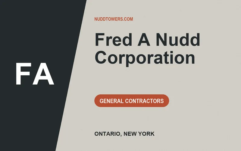 Fred A Nudd Corporation in Ontario, New York