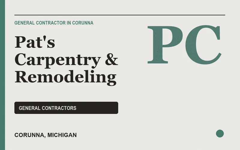 Pat's Carpentry & Remodeling in Corunna, Michigan