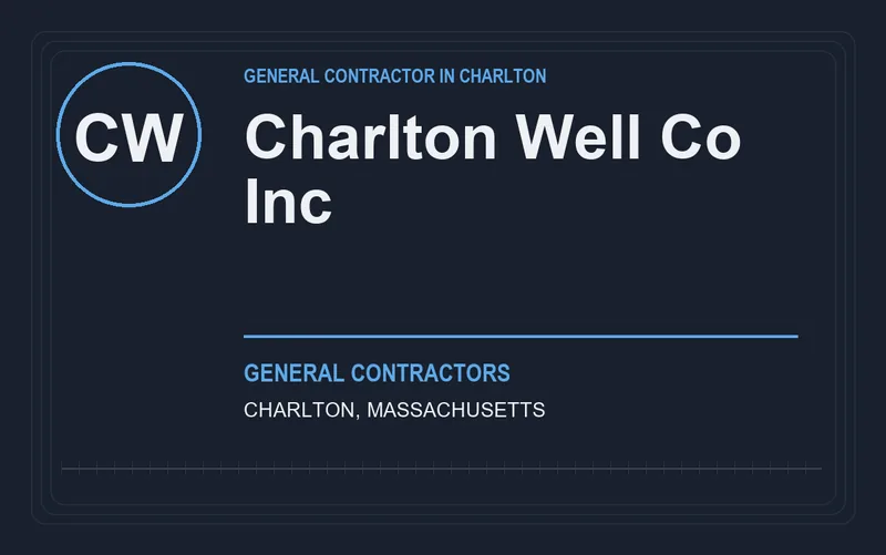Charlton Well Co Inc in Charlton, Massachusetts