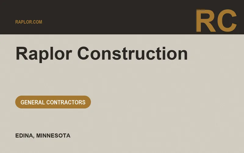 Raplor Construction in Edina, Minnesota
