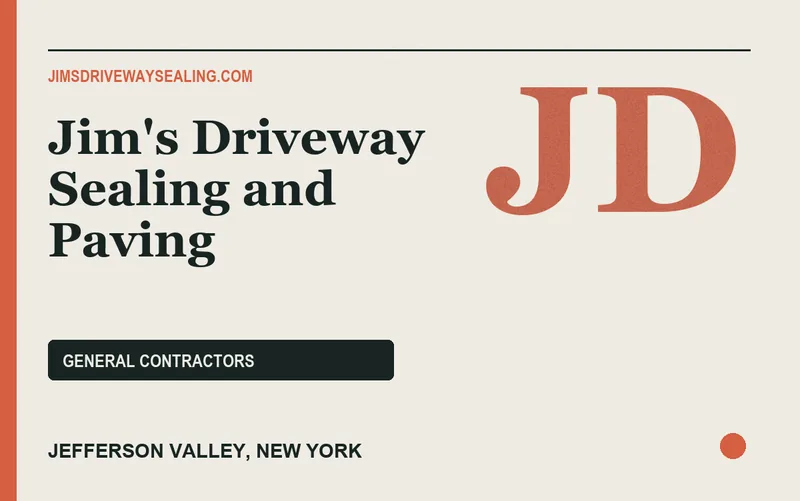 Jim's Driveway Sealing and Paving in Jefferson Valley, New York