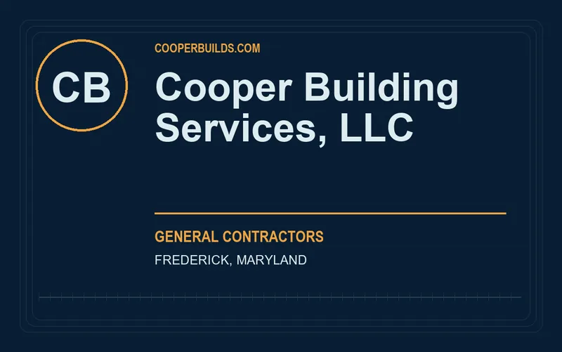 Cooper Building Services, LLC in Frederick, Maryland