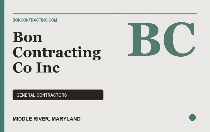 Bon Contracting Co Inc in Middle River, Maryland
