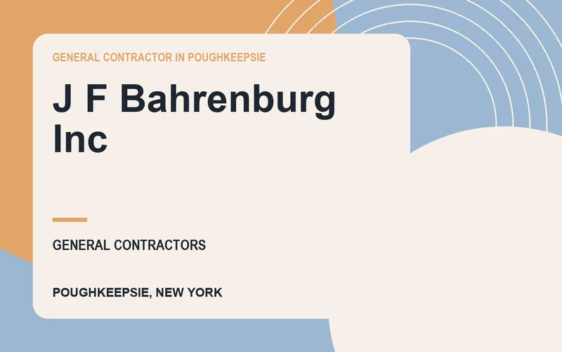 J F Bahrenburg Inc in Poughkeepsie, New York