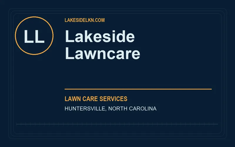 Lakeside Lawncare in Huntersville, North Carolina