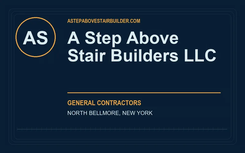 A Step Above Stair Builders LLC in North Bellmore, New York