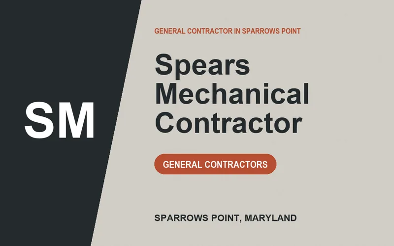 Spears Mechanical Contractor in Sparrows Point, Maryland