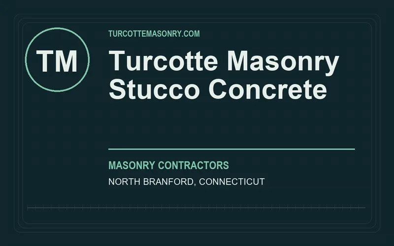 Turcotte Masonry Stucco Concrete in North Branford, Connecticut