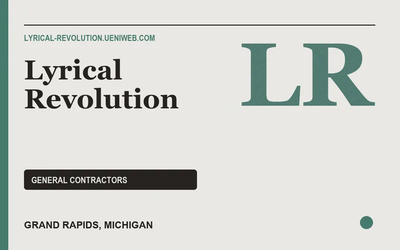 Lyrical Revolution in Grand Rapids, Michigan