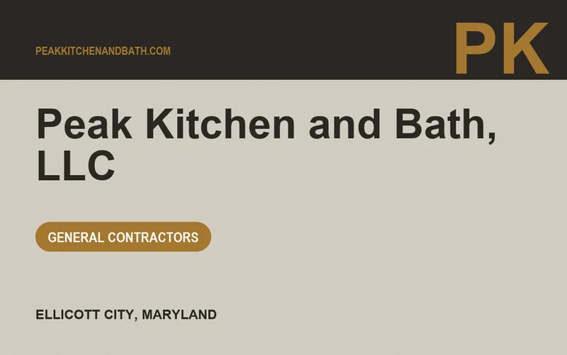Peak Kitchen and Bath, LLC in Ellicott City, Maryland