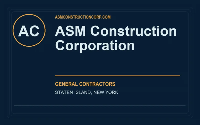 ASM Construction Corporation in Staten Island, New York