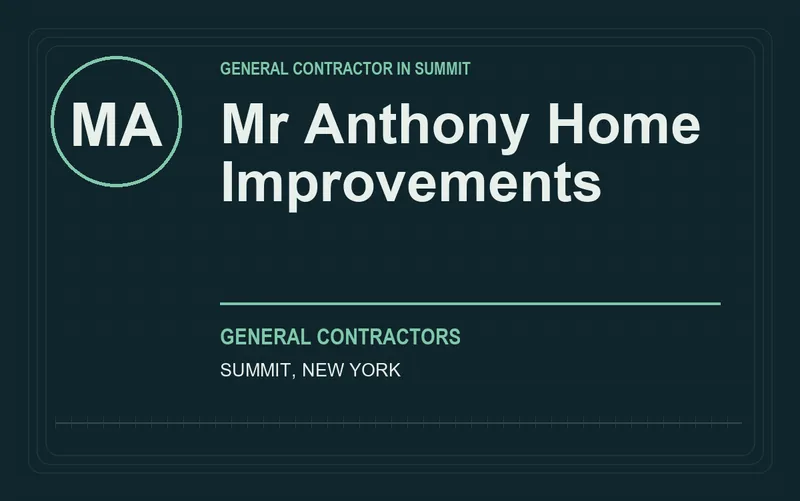 Mr Anthony Home Improvements in Summit, New York