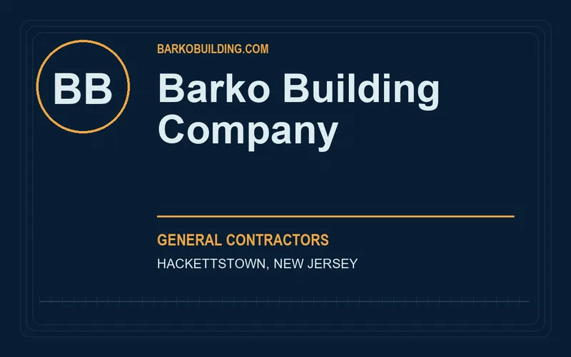 Barko Building Company in Hackettstown, New Jersey