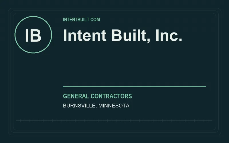 Intent Built, Inc. in Burnsville, Minnesota