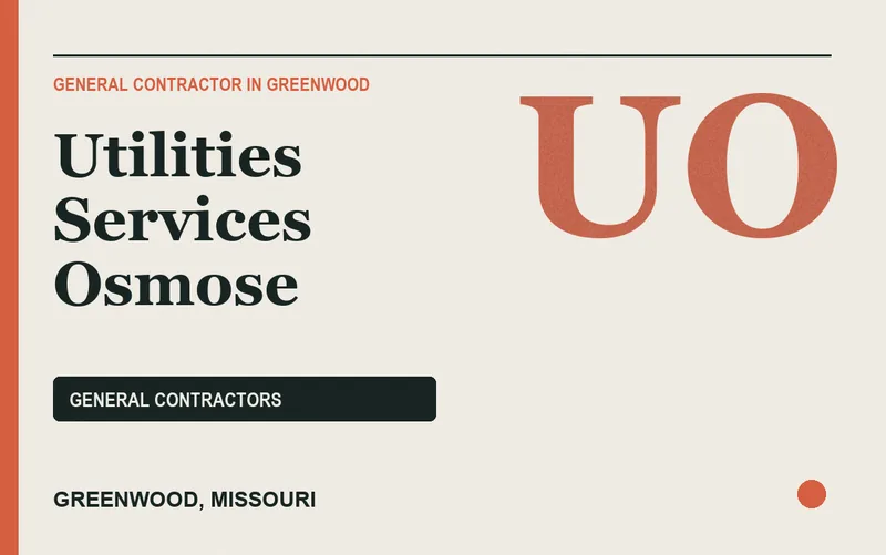 Utilities Services Osmose in Greenwood, Missouri