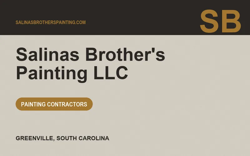 Salinas Brother's Painting LLC in Greenville, South Carolina