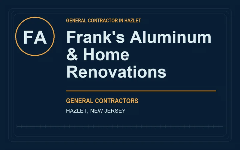 Frank's Aluminum & Home Renovations in Hazlet, New Jersey