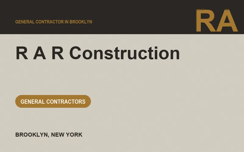 R A R Construction in Brooklyn, New York