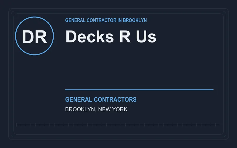 Decks R Us in Brooklyn, New York