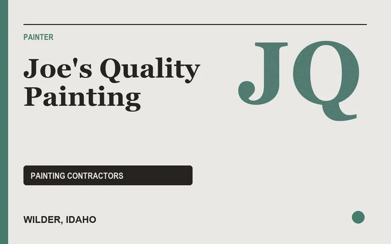 Joe's Quality Painting in Wilder, Idaho